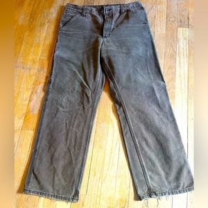 Vintage Carhartt Carpenter Jeans 34 X 29 Brown - Amazing Shape